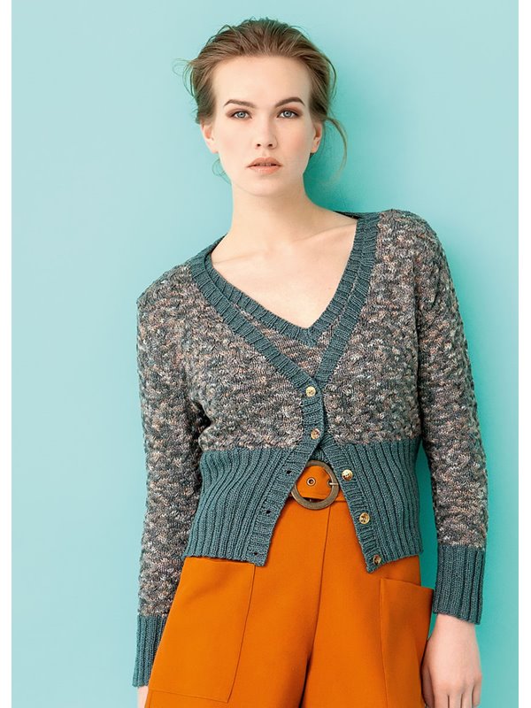 Lana Grossa ZOPF-JACKE Linarte Color/Linarte - German Edition