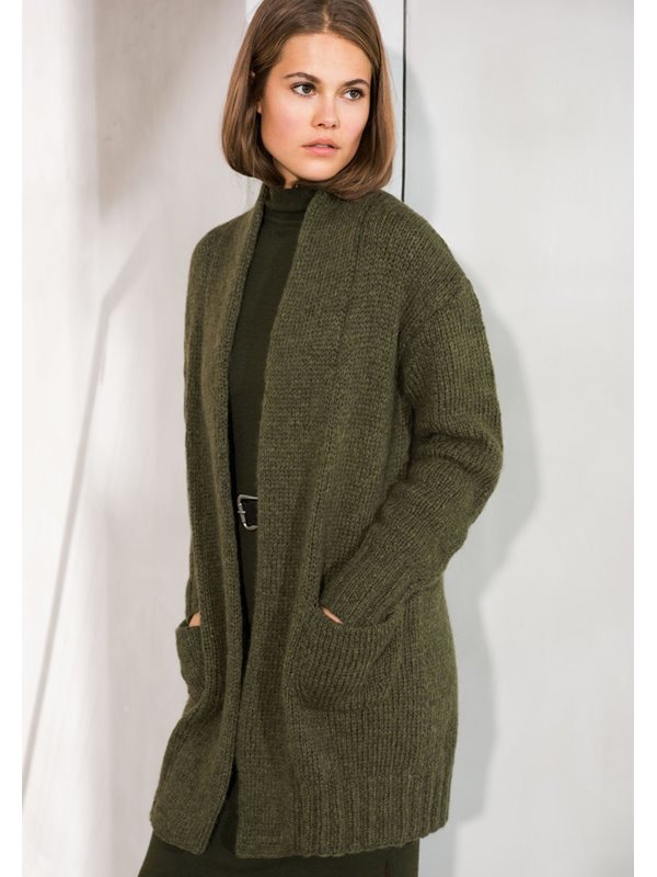 Lana Grossa JACKA Brigitte No. 2 - Stickbeskrivning (DK)