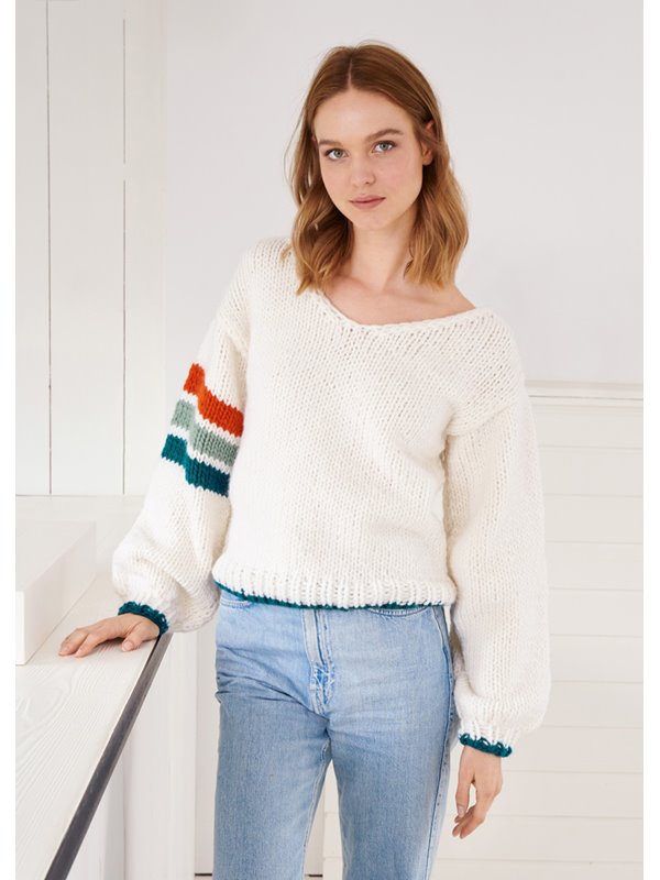 Lana Grossa PULLOVER Per Lei - Stickmönster (SE)