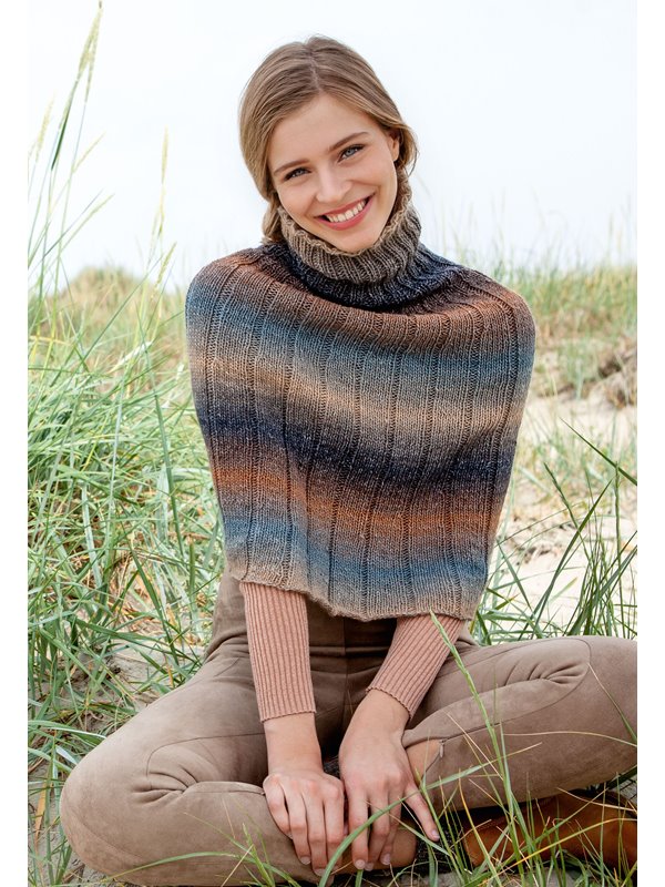 Lana Grossa PONCHO Gomitolo - Stickbeskrivning (SE)