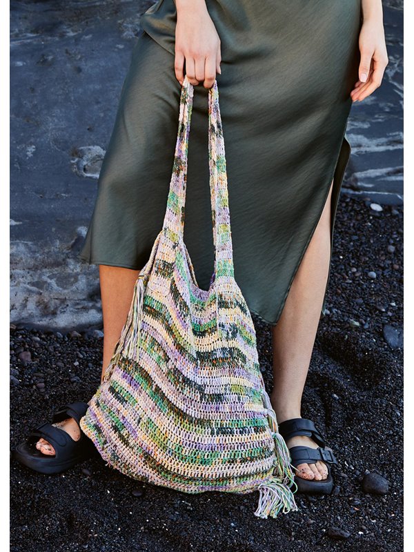 Lana Grossa VIRKAD SHOPPER Gomitolo Selezione 1 - Virkbeskrivning (SE)