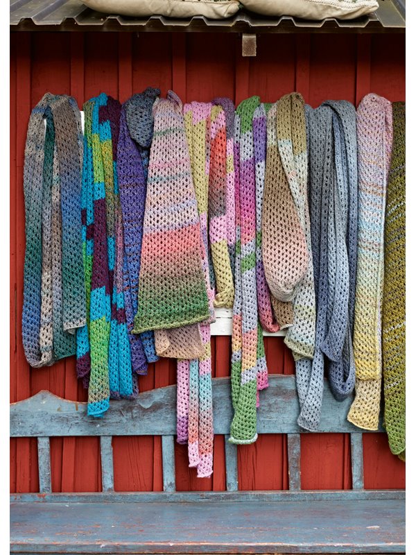 Lana Grossa HÅLMÖNSTERSJAL Gomitolo Versione - Stickmönster (SE)