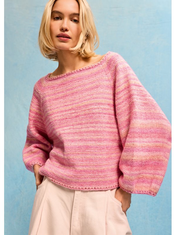 Lana Grossa TOP-DOWN-RAGLAN-PULLOVER Gomitolo Mambo