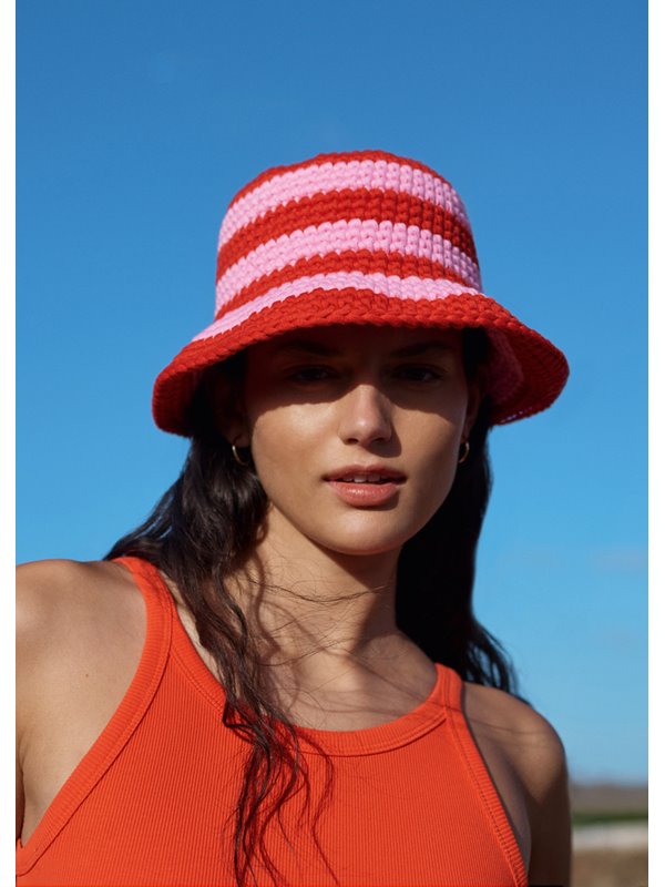 Lana Grossa VIRKAD HATT The Tube - Virkmönster (DK)