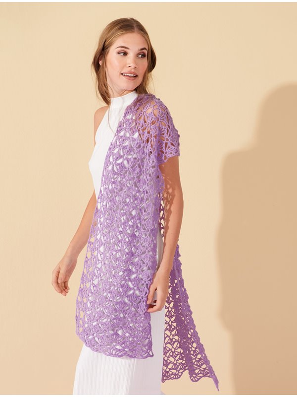 Lana Grossa SJAL Ecopuno - Virkbeskrivning (SE)