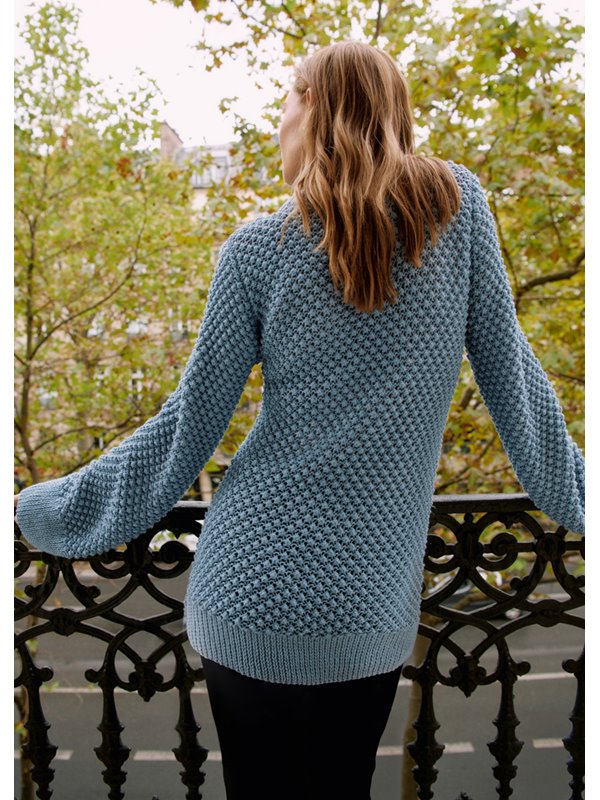 Lana Grossa LÅNG PULLOVER Dodici - Stickmönster (SE)