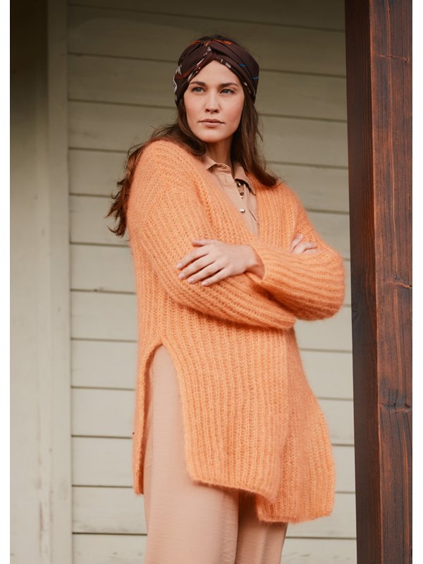 Lana Grossa CARDIGAN Silkhair - Stickmönster (SE)