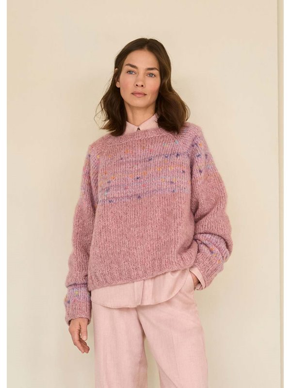 Lana Grossa PULLOVER Alpaca Air II & Cassata