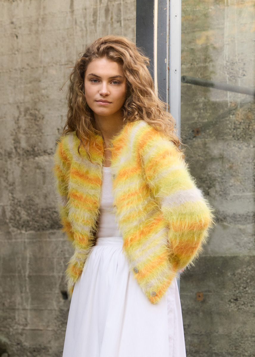 JACKA TOP-DOWN Basta Mista från Lana Grossa