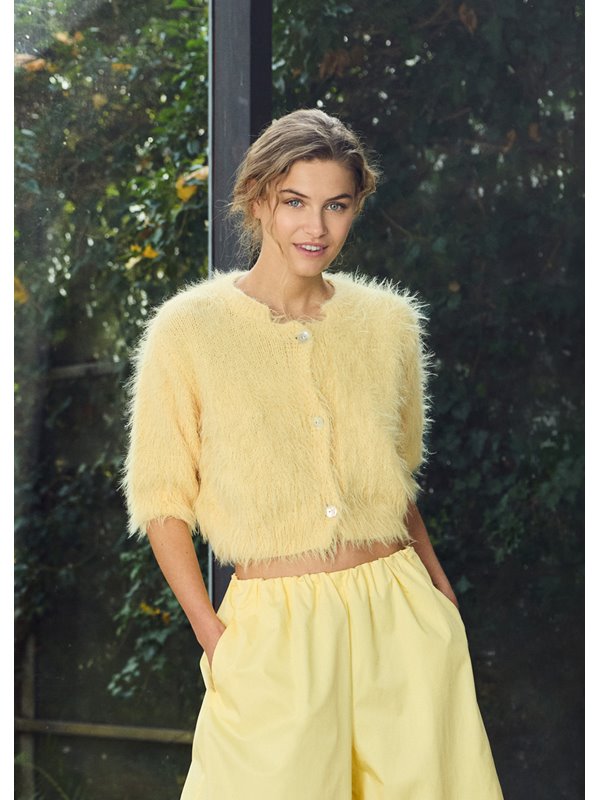 Lana Grossa KORTÄRMAD JACKA Basta