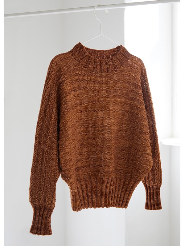 Lana Grossa FLADDERMUSPULLOVER Cool Wool Big - Stickmönster (SE)