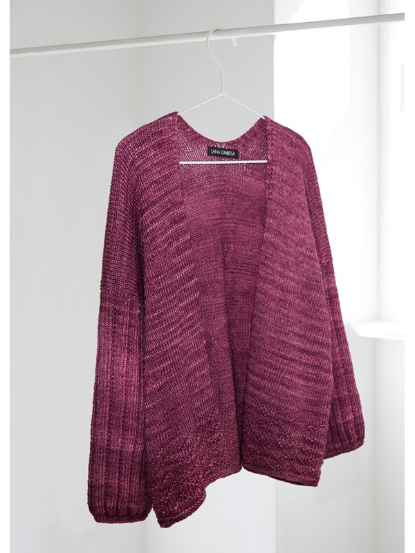 Lana Grossa CARDIGAN Cool Wool Big Vintage - Stickmönster (DK)