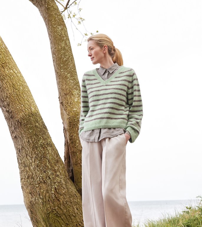 Lana Grossa PULLOVER Merino Superiore & Silkhair