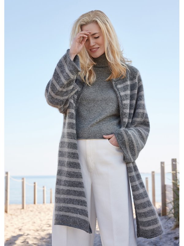 Lana Grossa TOP-DOWN JACKA Merino Superiore & Silkhair