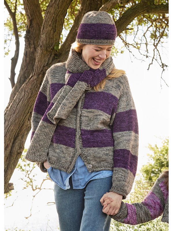 Lana Grossa TOP-DOWN JACKA Vintage Chunky