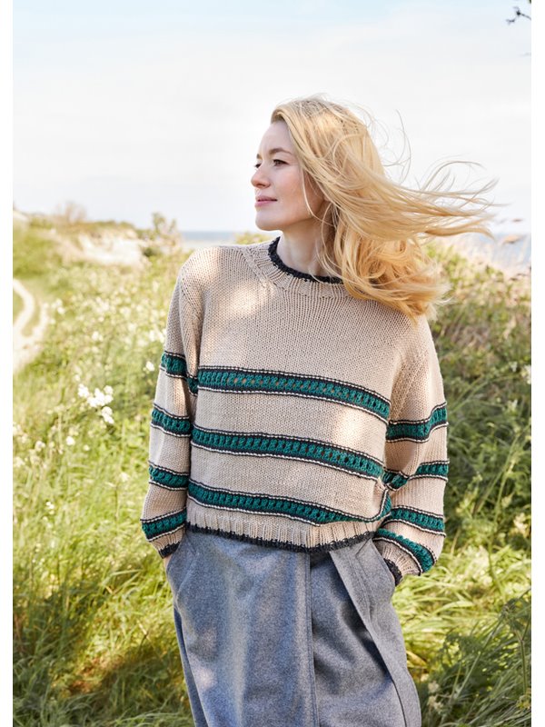 Lana Grossa OVERSIZED PULLOVER Cool Wool Superbig Mélange