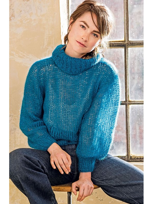 Lana Grossa SUPERLEICHTER ROLLKRAGENPULLI Silkhair - German Edition