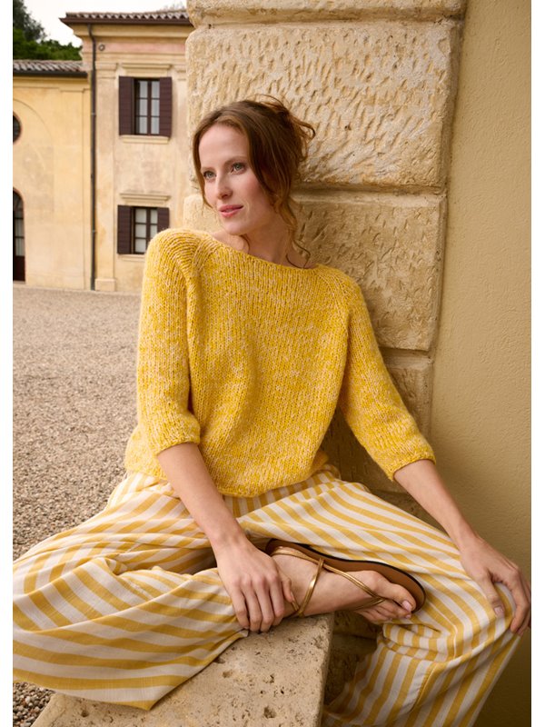 Lana Grossa PULLOVER Summer Softness & Setasuri Pearls