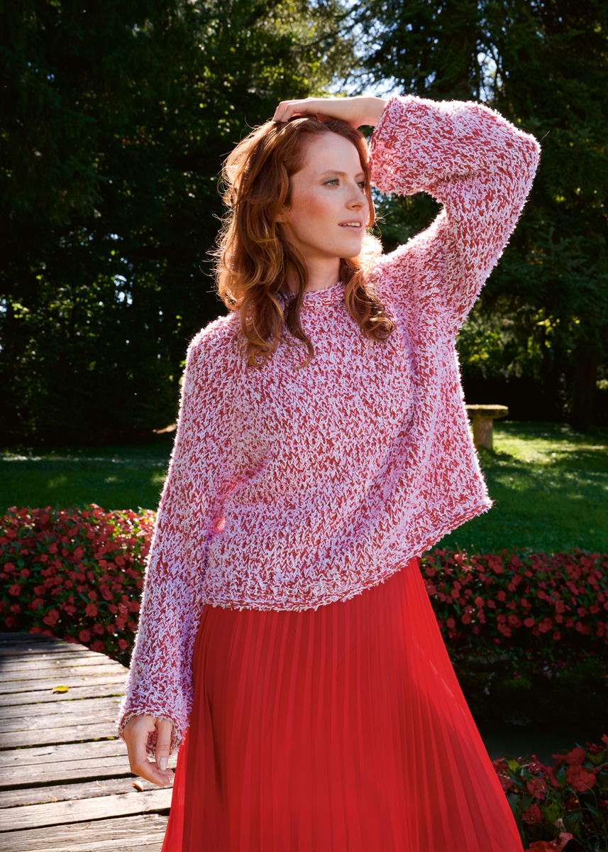 Lana Grossa PULLOVER  Summer Softness & Frizzante