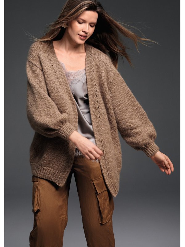 Lana Grossa CARDIGAN TOP-DOWN Chapeau