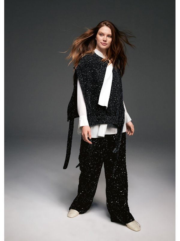 Lana Grossa SLIPOVER Nebbia & Glamour