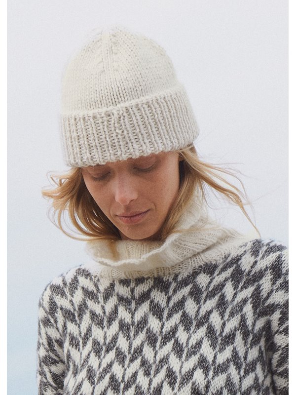 Lana Grossa MÖSSA Natural Alpaca Classico - Stickbeskrivning (DK)