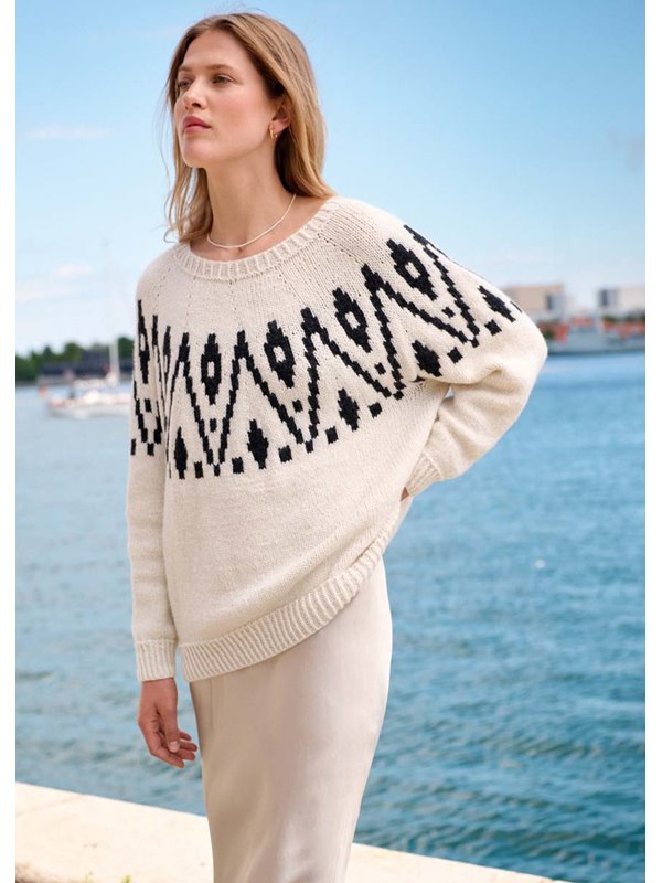 Lana Grossa NORSK PULLOVER Alta Moda Alpaca - Stickmönster (NO)