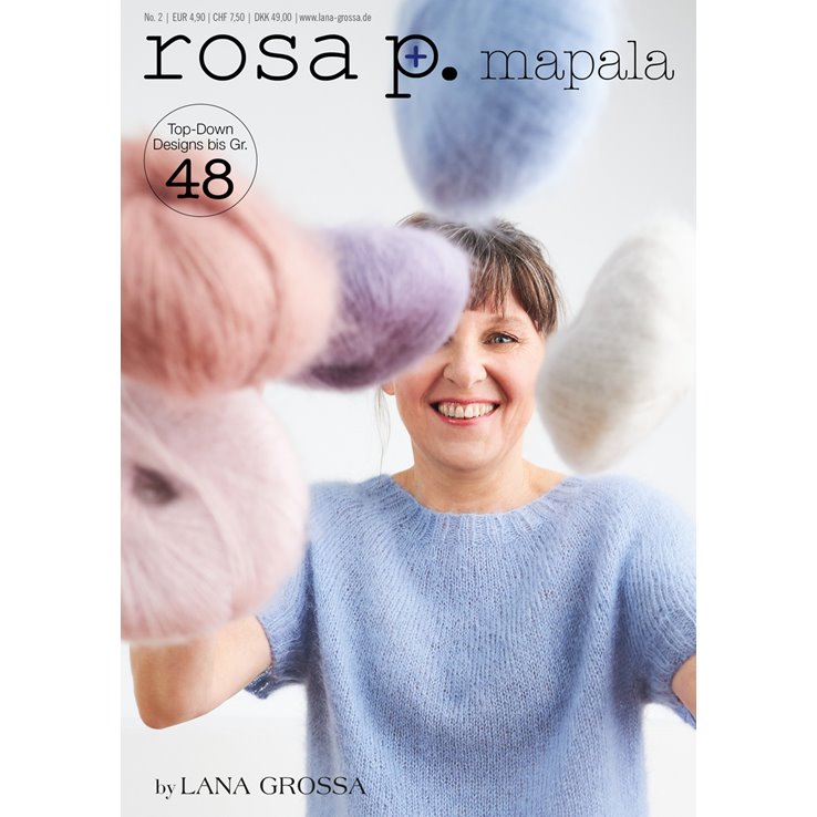 ROSA P. Mapala - Magasin (DE) + Beskrivningar (DK) från Lana Grossa