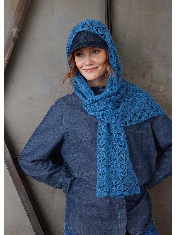 Lana Grossa VIRKAD SJAL Silkhair