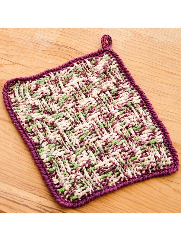 Lana Grossa TOPFLAPPEN IM RELIEF-SCHACHBRETTMUSTER Star print - German Edition