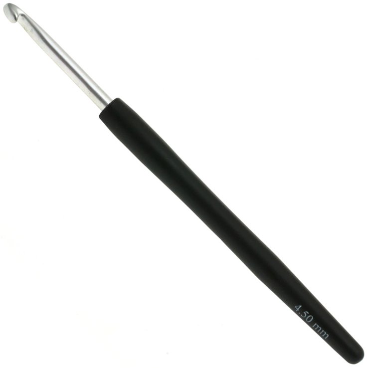 Lana Grossa Virknål Aluminium (med mjukt plastgrepp) St. 4,5