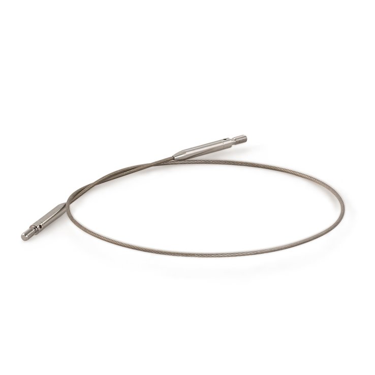 Lana Grossa Roterbar kabel Vario i rostfritt stål, fin, 50 cm.