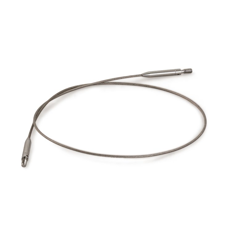 Lana Grossa Roterbar kabel Vario i rostfritt stål, fin, 60 cm.