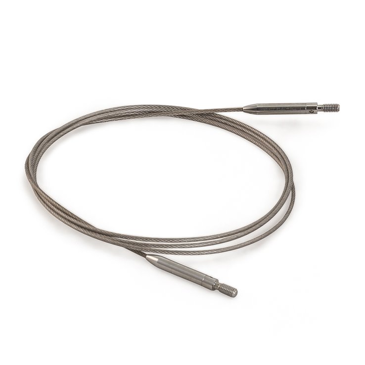 Lana Grossa Roterbar kabel Vario i rostfritt stål, fin, 100 cm.