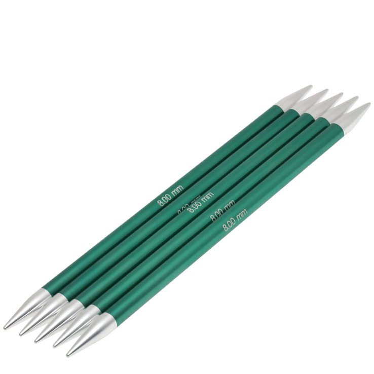 Lana Grossa Strumpstickor Aluminium Rainbow St. 8,0/20cm