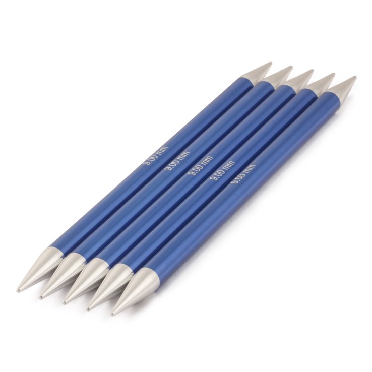 Lana Grossa Strumpstickor Aluminium Rainbow St. 9,0/20cm