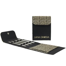 Lana Grossa  Set med strumpstickor rostfritt stål, 15 cm (svart) 