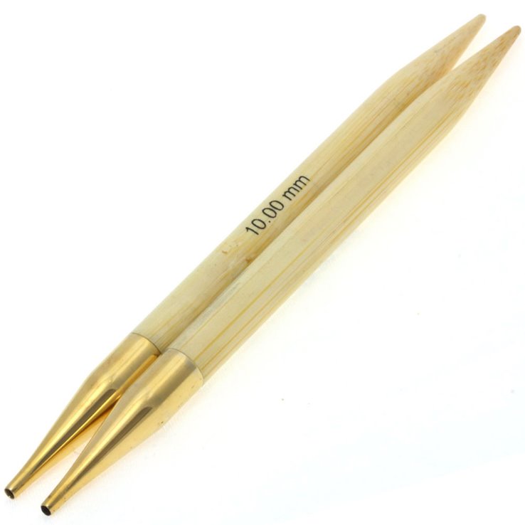 Lana Grossa Utbytbara rundstickor Vario Bambu St.10,0