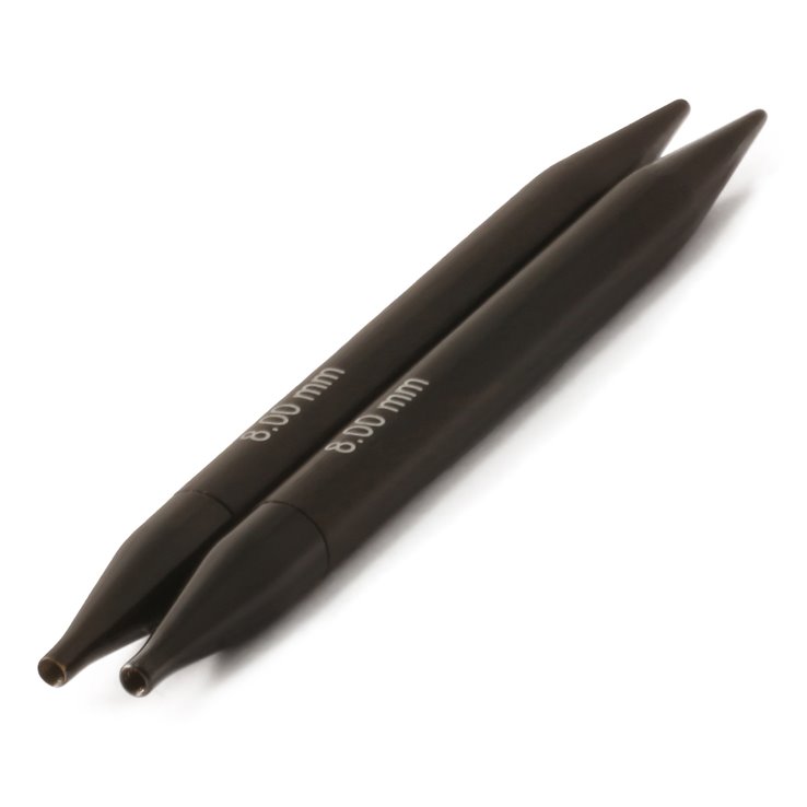 Lana Grossa Utbytbara rundstickor Vario Nera Ebony St. 8,0