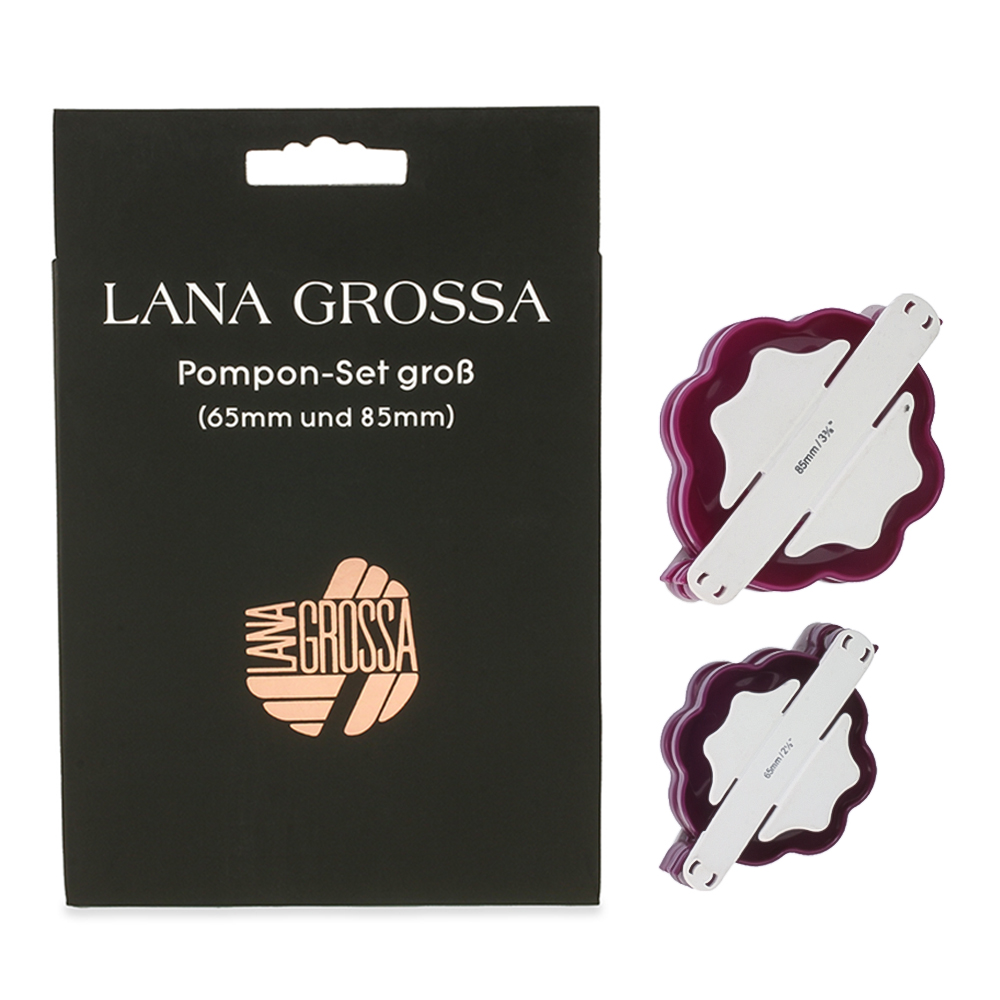 Lana Grossa Pompongset - stora pomponger