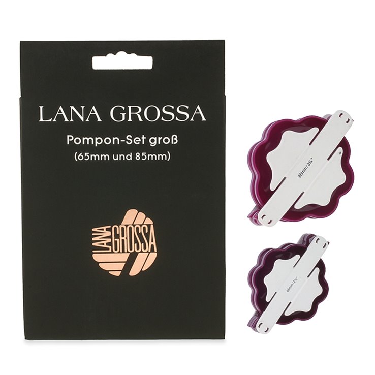 Lana Grossa Pompongset - stora pomponger