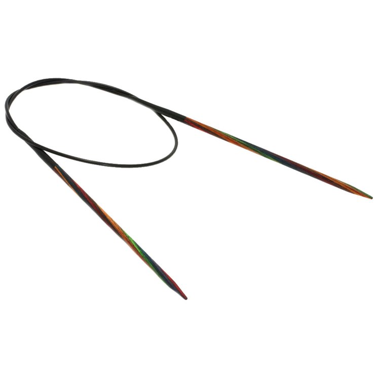 Lana Grossa Rundsticka Design-trä: Color St. 3,75/60cm