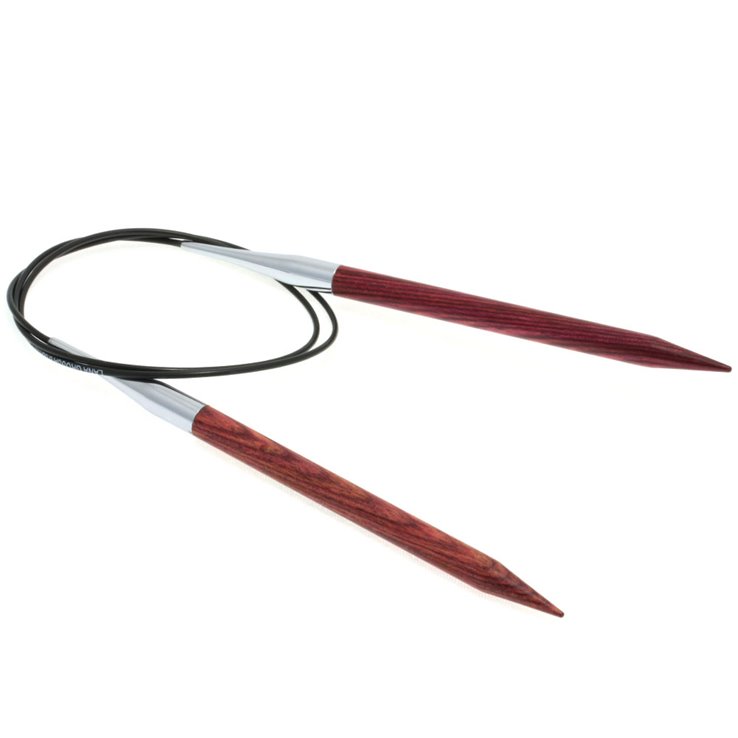 Lana Grossa Rundsticka Design-trä: Color St. 8,0/80cm