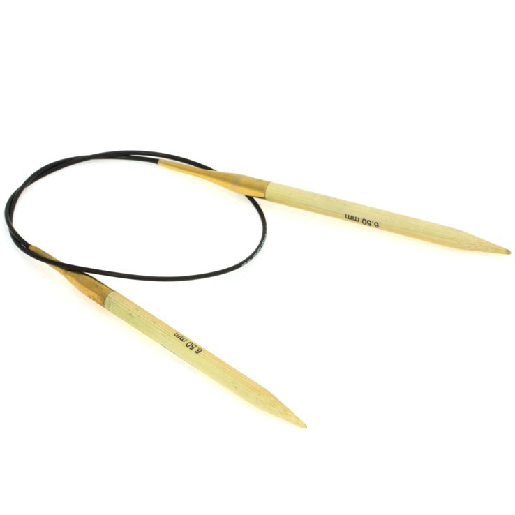 Lana Grossa Rundsticka Bambu St. 6,5/60cm