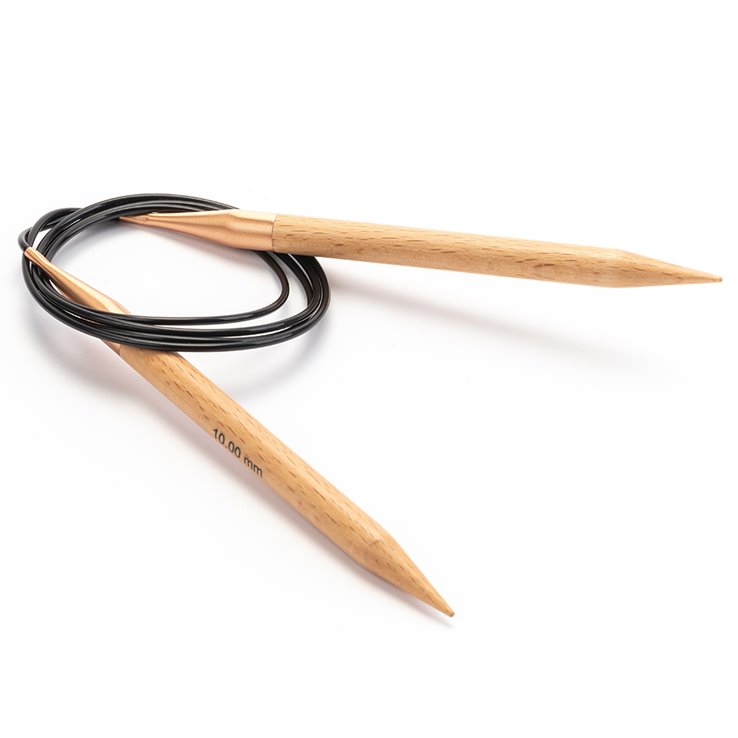 Lana Grossa Rundsticka bok st. 10,0/120cm