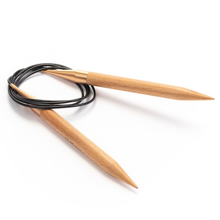 Lana Grossa Rundsticka bok st. 12,0/120cm