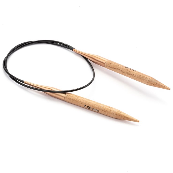 Lana Grossa Rundsticka bok st. 7,0/ 50cm