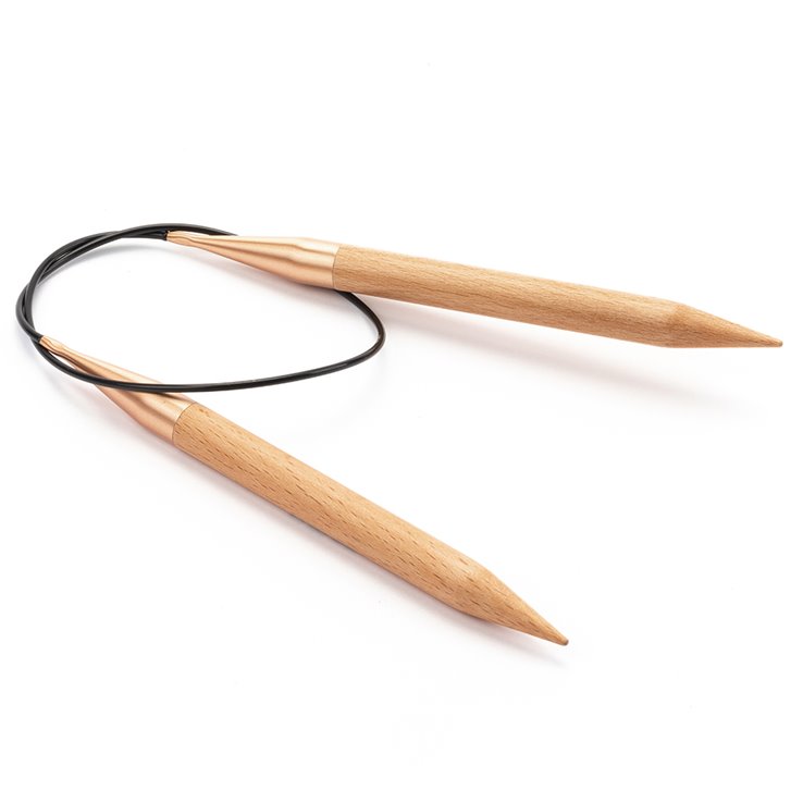 Lana Grossa Rundsticka bok st. 12,0/ 60cm