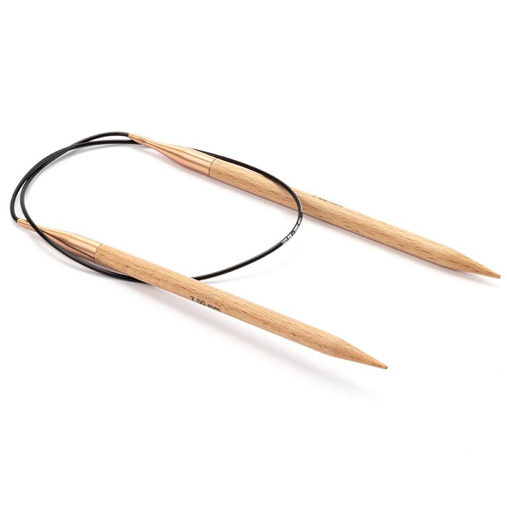 Lana Grossa Rundsticka bok st. 7,0/ 60cm