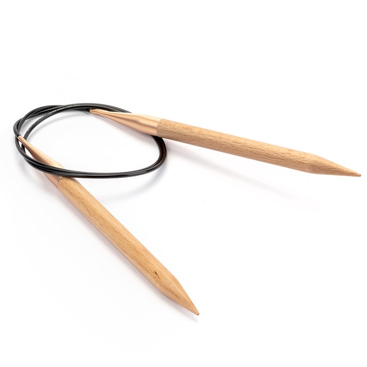 Lana Grossa Rundsticka bok st. 10,0/ 80cm